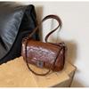 IELGY Fashion Trend All-Match Diamond Chain Bag Exquisite One-Shoulder Messenger Underarm Bag