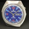 VINTAGE RICOH R31 AUTOMATIC JAPAN MENS BLUE COLOR DIAL WATCH a707626-1