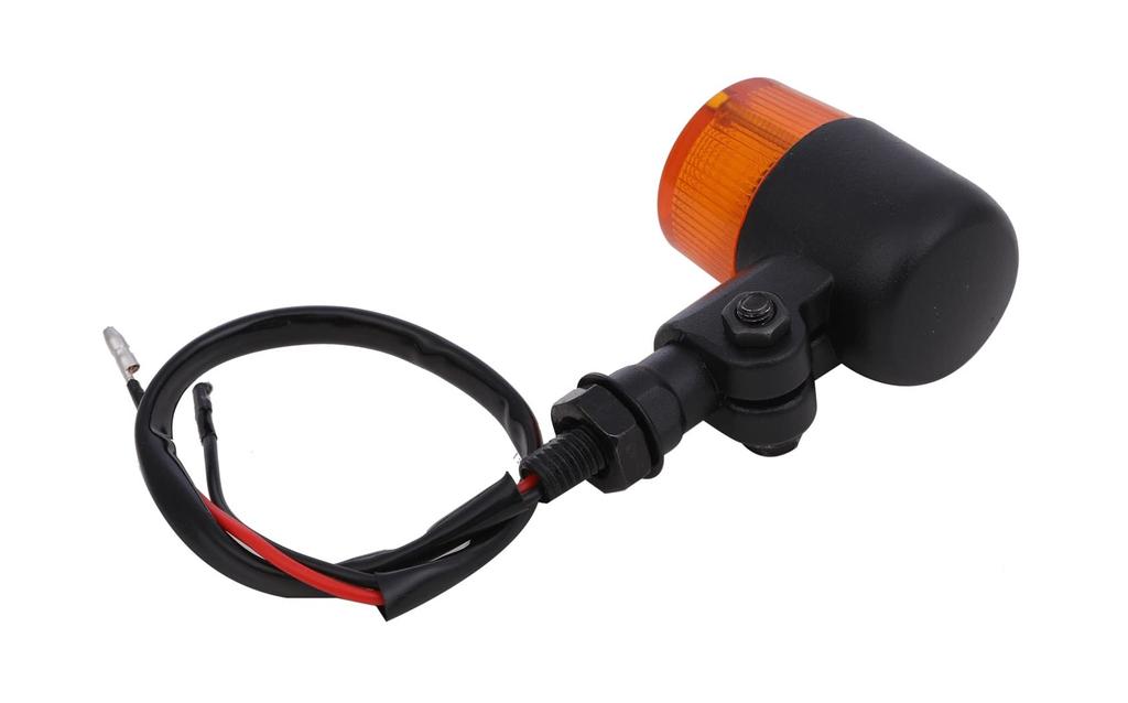 CustomDivine Round European Turn Signal, Set of 4, 1.4 Inches (35 Mm), Aluminum Stays,