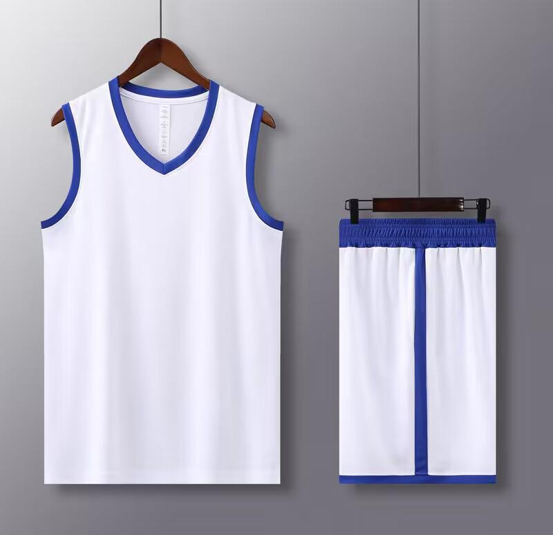 Quick-Dry Children s Basketball Jersey Set - Summer Sports Apparel for Boys and Girls 2XS белый