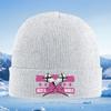 Bandage cross,stars,AEW graphic design Men Women Unisex Knitted Hat Beanie Pullover Cap Winter Thermal Warm Christmas Outdoor Cy