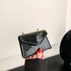 Mini Laser Color Shoulder Bag Cute Chain Lipstick Makeup Pouch Small Square Crossbody Bag
