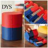 Hardware Storage Solution 3D Printed Magnet Organizer, N/S Pole Separated Roll-Up Magnetic Folding Case Holder, Foldable Cylinder Container,