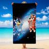 Bluey Quick Dry Microfiber Beach Towel Soft Absorbent Sand Resistant Towel For Beach Pool Travel Summer