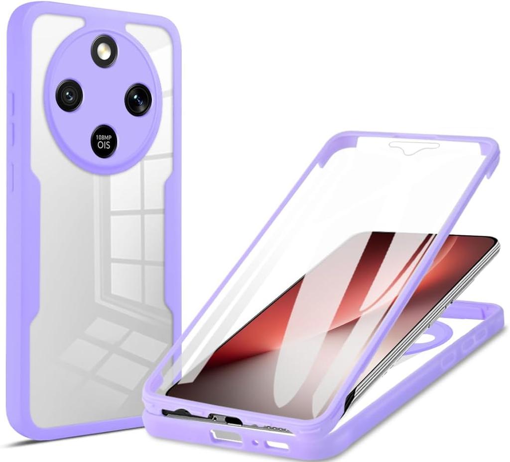 360 Full Protection Case for Honor X9D / X70 / Magic8 Lite Cover Built-in Screen Protector