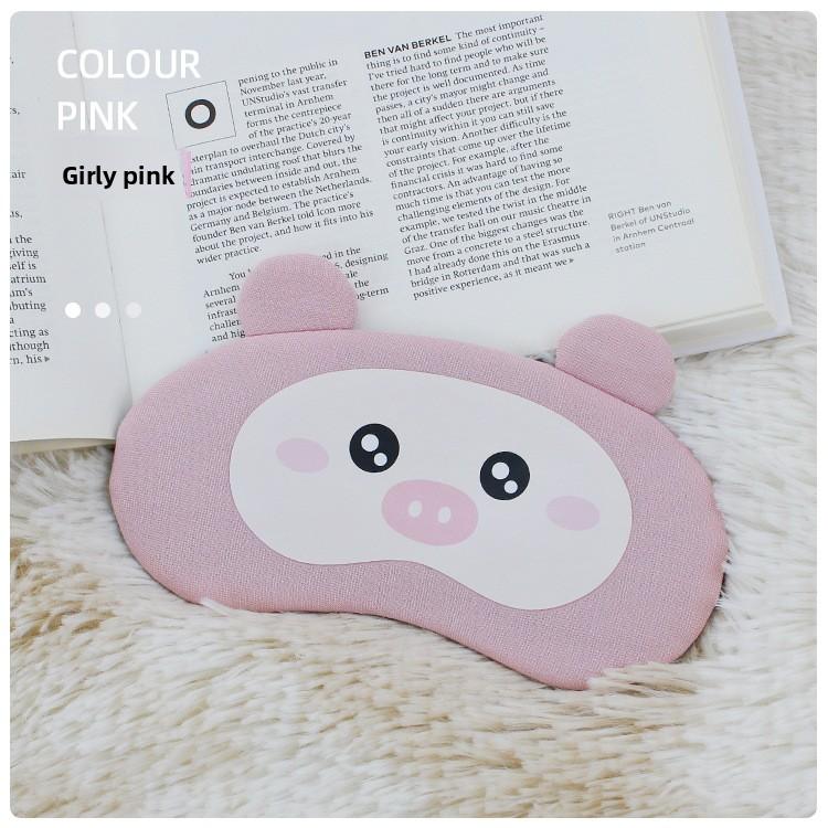 Cute sleep blindfold student blackout sleep nap eye patches