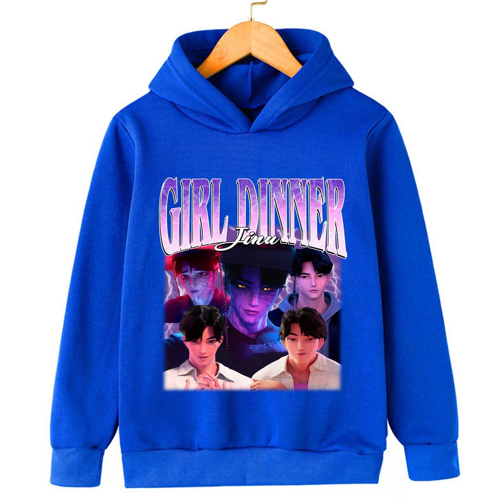 Kpop Witch Hunt Children's Clothing Including Boy's and Girl's Spring and Autumn Hoodies Fashionable Sweatshirts