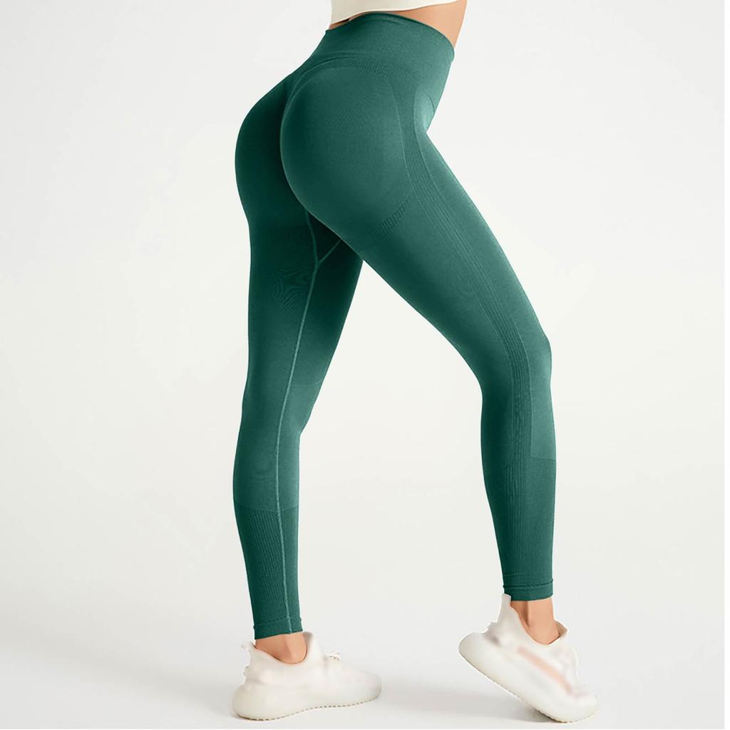 Women's Casual Seamless Hip Lifting Fitness Pants With Tight Fit And High Waist, Seach Hip Yoga Pants