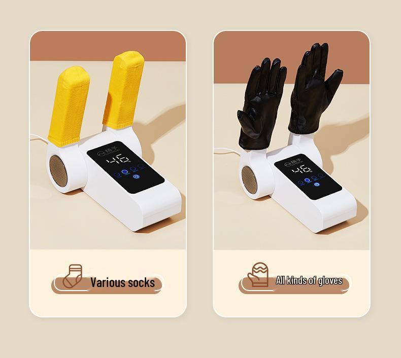 Multi-Function Smart Shoe Dryer with Timer and Deodorizing Sterilizer