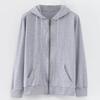 Cardigan Hoodie Men's Autumn New Style Men's Zipper Jacket Plus Size Casual Hooded Jacket