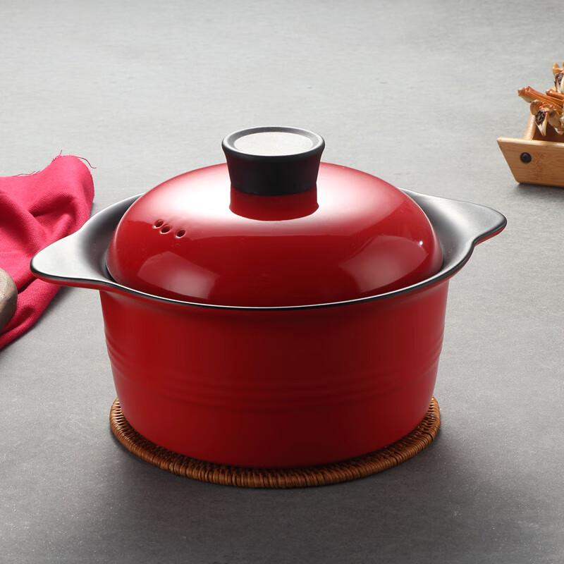 Bosideng Stephen 3L Red Spodumene Ceramic Casserole Pot