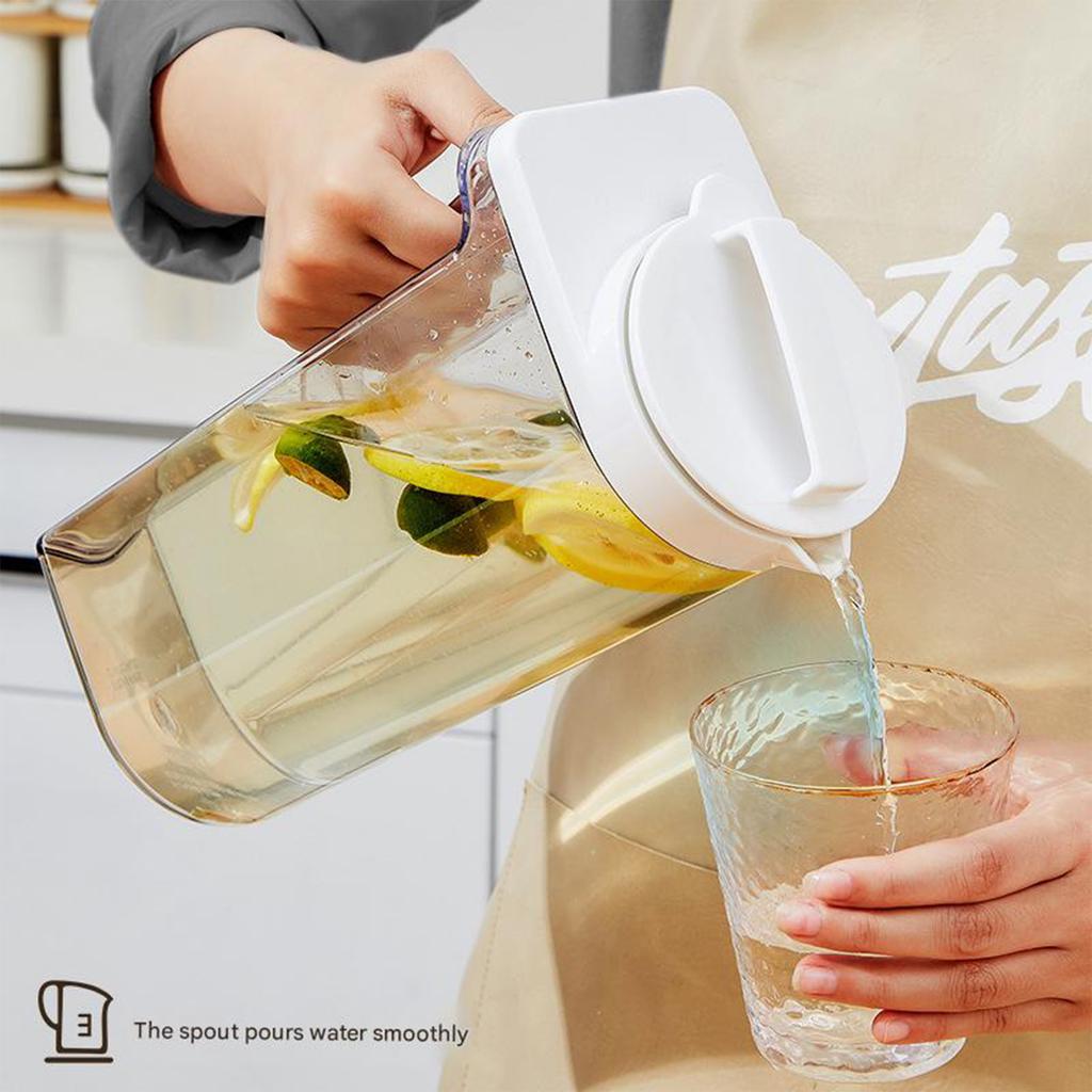 Large Capacity Leakproof Pitcher Jugs With Ergonomic Handle Heat Resistant Kitchenwares For Parties Picnics Daily