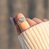 Heart Shaped Love Ring For Women Fashion Exquisite Ring Jewelry Birthday Mother's Day Birthday Gift For Women And Girls