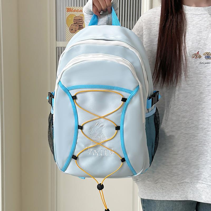 Leisure Large Capacity Junior High School Backpack New Sports Backpack Travel Backpack