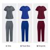 Nianqing Multi-Color Medical Workwear Set: Casual, Loose-Fit Doctor/Nurse Uniform, Plus Sizes Available