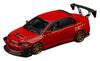 FREESTYLE Finclassically Mitsubishi Lancer Evolution 9 Finished Model FY64107 1/64 (Custom Red)