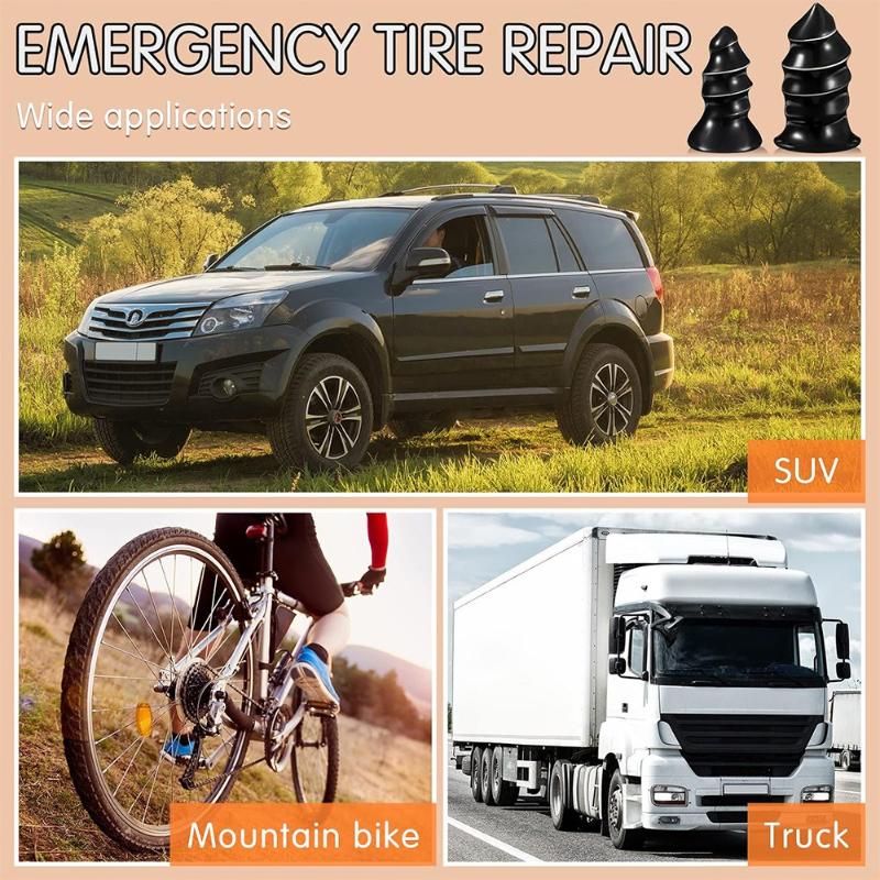 Universal Dual Specification Heavy Duty Tubeless Tire Repair Nails for Car Motorcycle Ebike Bicycle Fast Puncture Fix