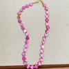 Adjustable Heart Beaded Necklace Ornaments Collarbone Chain  Girls Couple Gift