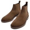 Zara Leather Round Toe Slip-On Casual Vintage Low Top Chelsea Boots Men boots Brown 12018420