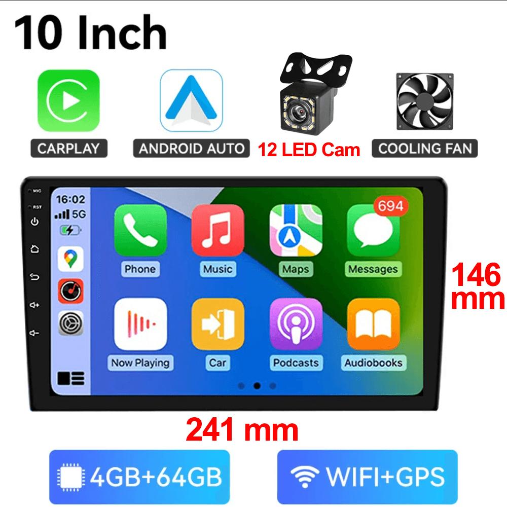 Universal Android 13 7"/9"/10"2Din Car Radio Autoradio Audio 64G GPS BT wireless Carpaly Multimedia Player For Hyundai Nissan