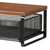 Support d'imprimante Gain de place Double étage Bureau Support d'imprimante Bureau Rangement Pour Maison École Comptoir de cuisine Poste de travail Atelier