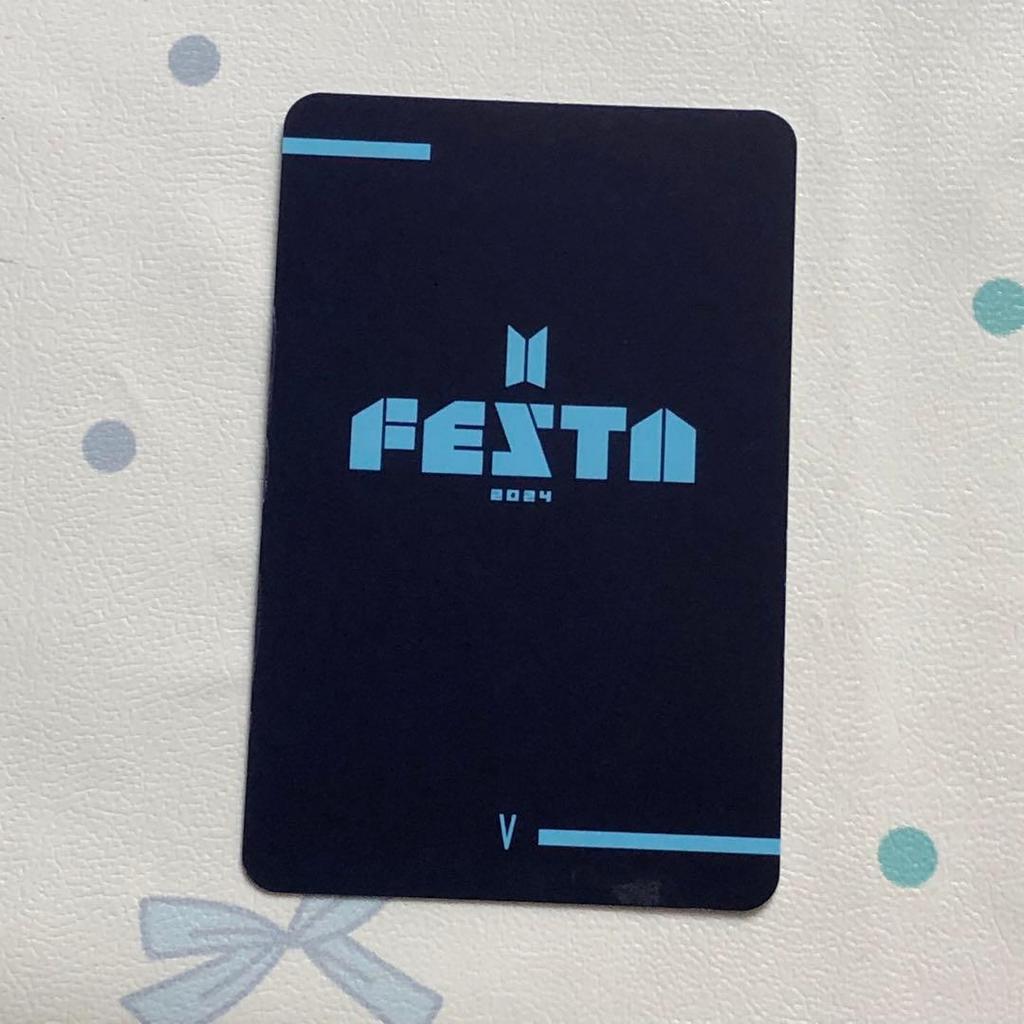 [USED] BTS 11th Anniversary 2024 FESTA ARMY ZONE Taehyung Trading Card