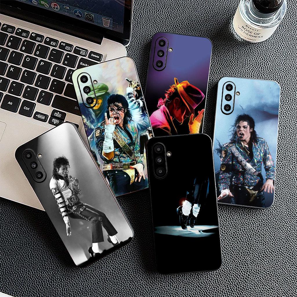Handyhülle für Samsung Galaxy S22 S21 S20 FE Ultra Plus A07 A17 A15 A16 A25 A57 A37 Weiche Hülle M-Michaels Heißes J-Jacksons Poster