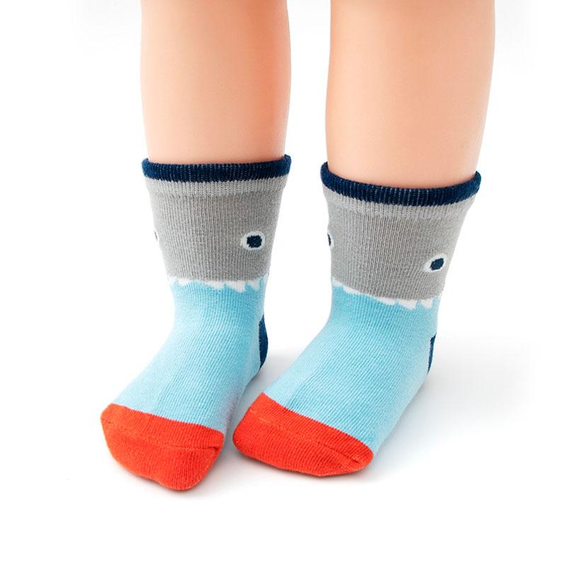 6 Pairs Boys' Non-Slip Socks – Cute Cartoon Pattern Kids Socks, Breathable Comfortable for Indoor & All Seasons