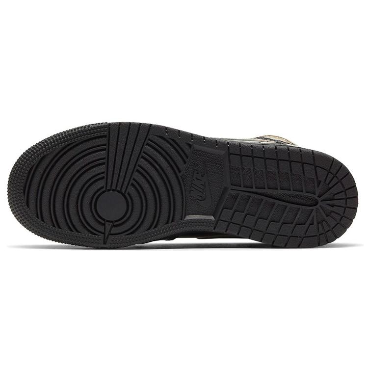 Air Jordan 1 Retro High OG Negro Metalizado Dorado GS 575441-032