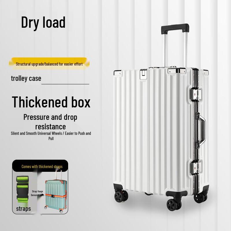 

Man Boshi Durable Spinner Luggage with Combination Lock and Front Hook 20 inch