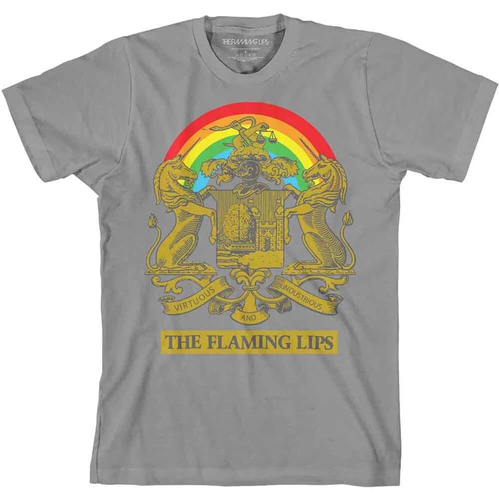 The Flaming Lips Unisex T-Shirt: Virtuous Industrious (Large) M