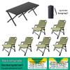 OEING Outdoor Folding Camping Table and Chair Set