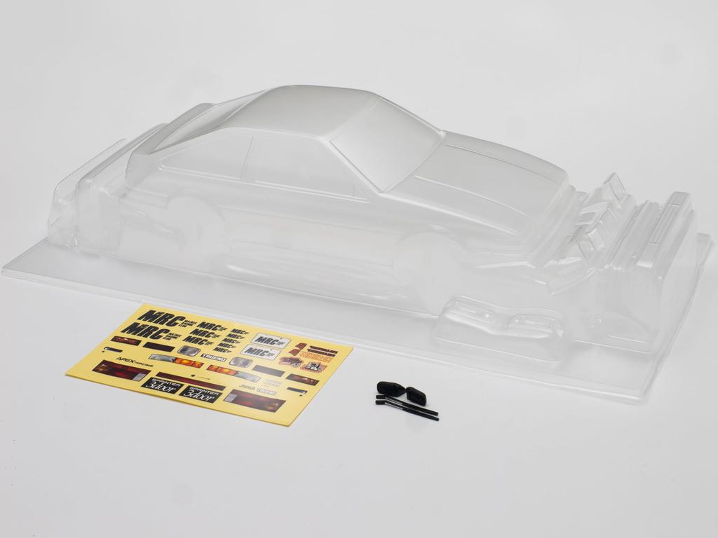 1/10 AE86 Trueno M Chassis Body Unpainted