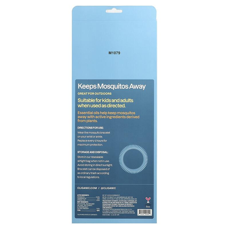 Mosquito Repellent Bracelet, 10 Individually Wrapped Bracelets
