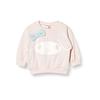 Sanrio Sweatshirt with My Melody Ribbon Baby Pink 80