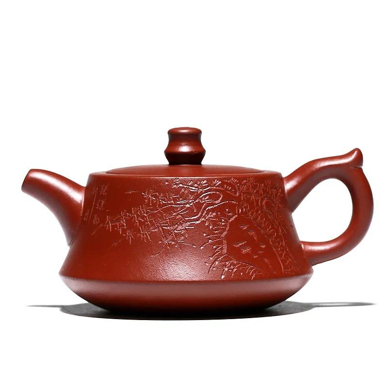 1PC 170ml Dahongpao Filter Teapot Purple Clay Tea Pot Custom Beauty Tea Infuser Traditional Zisha Tea Set