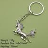 1Pc Sporty Western Cowboy Hat Boots Horse Keychain Men'S Key Chain Bag Pendant Charm Key Ring