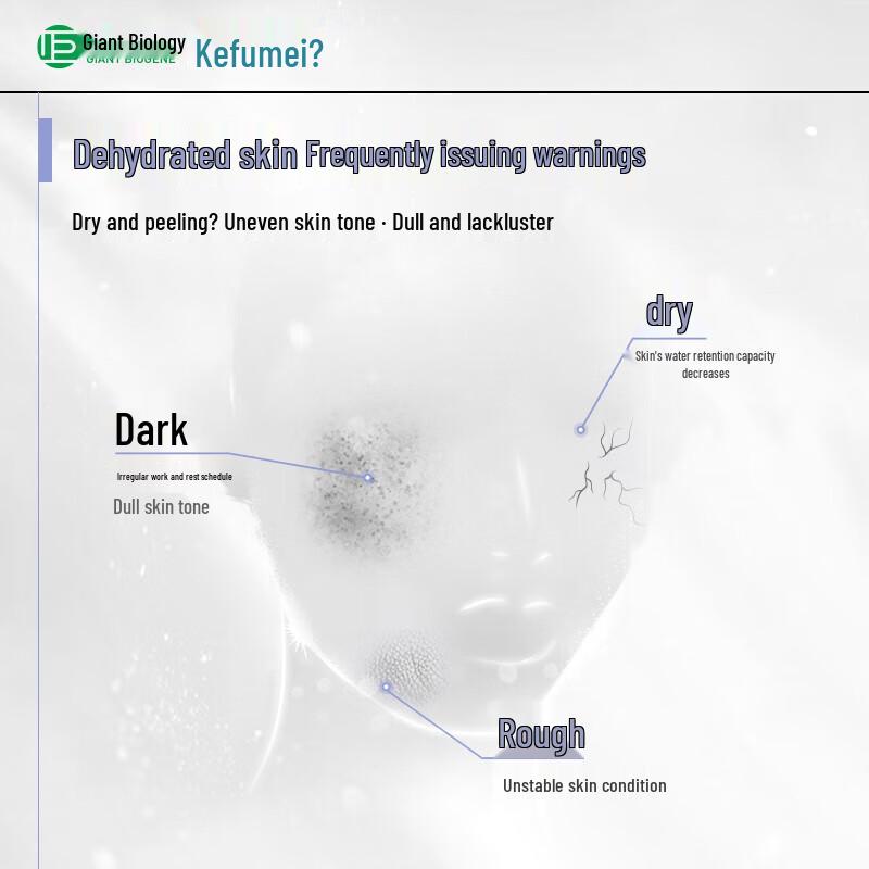 Kefumei Sodium Hyaluronate Algae Extract Hydrating Essence Lotion