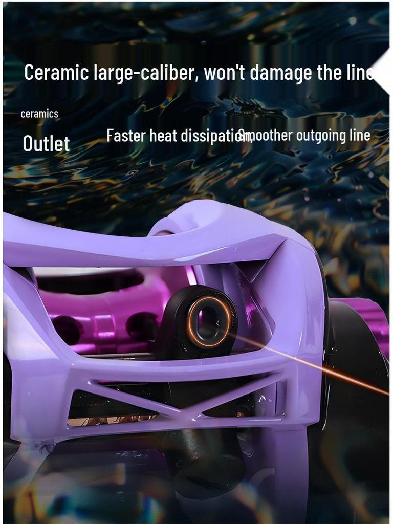 All-Metal Baitcasting Micro Lure Reel: Long Cast, Anti-Backlash, Ceramic Guide, Metal Handle.