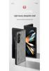 Samsung Z Fold7/6/5 Light Luxury Leather Texture Protective Phone Case