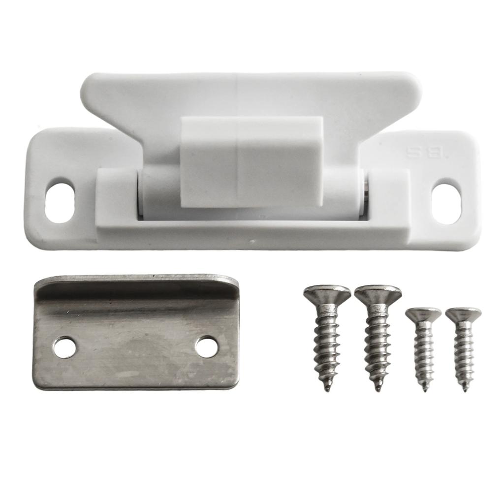 1pc Modification Accessories Baggage Door Catch Rv Exterior Door Hold Door Stopper Yacht Home Cabinet Door Snap Lock Hardware