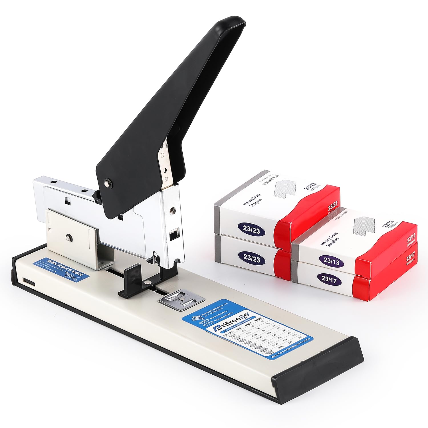 

Frifreego Large Staplers, Commercial Use, Desktop Staplers with 4000 Staples, Staples up to 240 Sheets (60g/m² Paper)