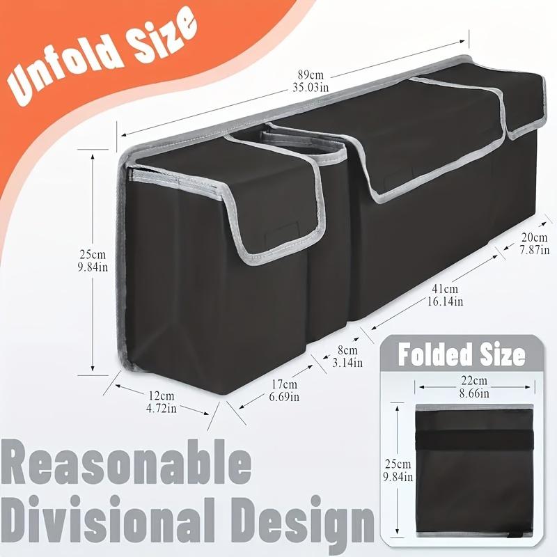 Car Multifunctional Storage Bag For Carrying Rear Seat Back Storage And Organizing Storage Bag