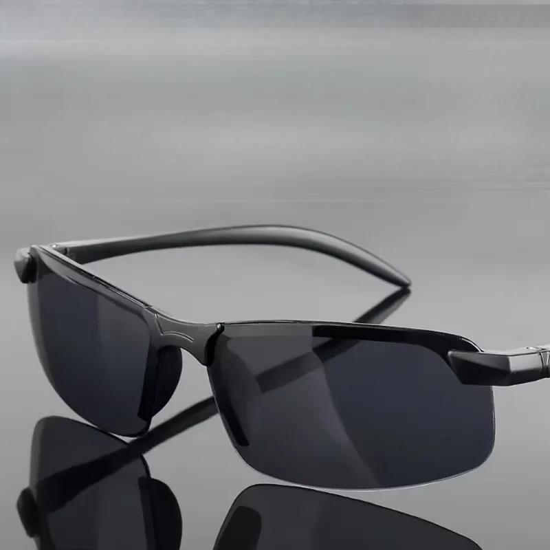 Unisex Sport Half-Frame Decorative Fashion Glasses Use for Fishing Outdoor Activities Great Gift for Men and Women