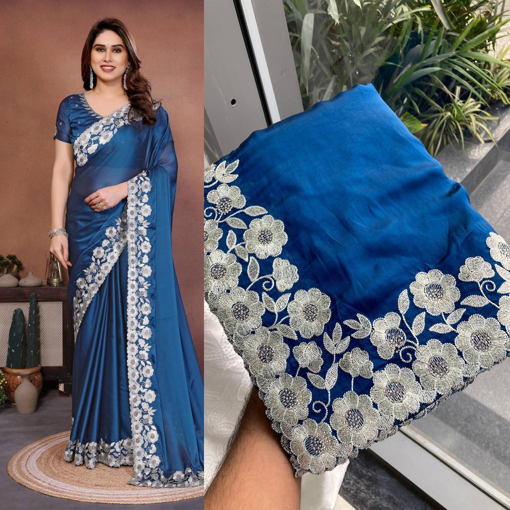 Premium Launch – Party Wear Soft Rangoli Silk Saree
