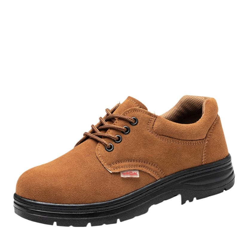 Electric Welding Welder Labor Insurance Shoes Men's Anti-smashing and Anti-piercing Construction Site Non-slip and Wear-resistant Work Shoes