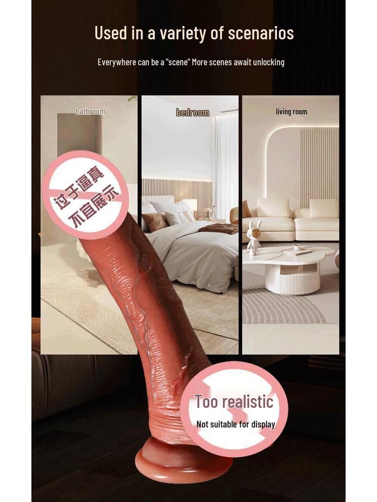 Elektrischer Stoßdildo: Weiches Fleisch Automatischer weiblicher Masturbator