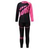 Unisex 3-teiliges Schwimmset Langarm Rashguard Oberteil Badeshorts UV-Schutz Hose Sonnensichere Bademode