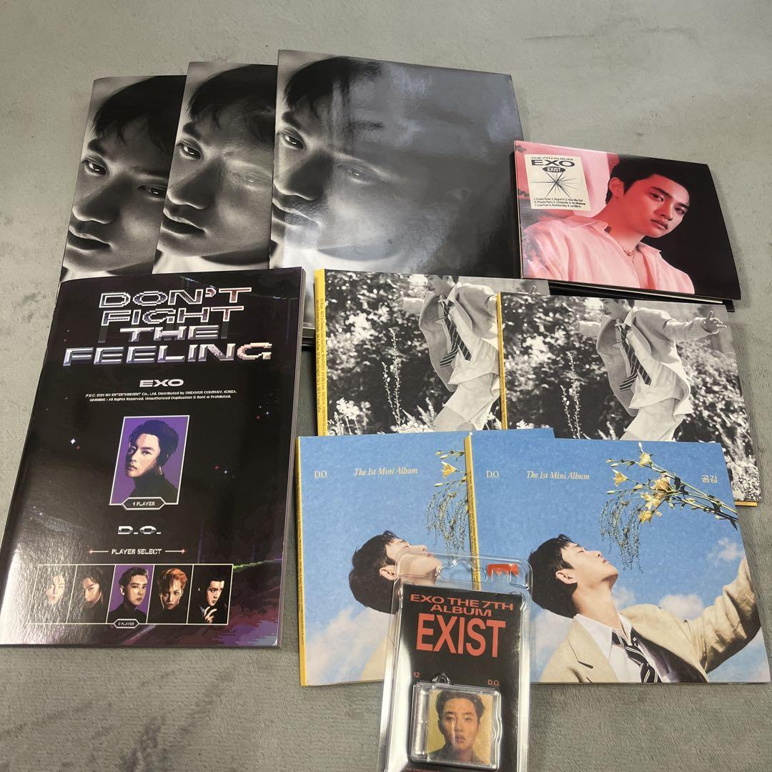 

[USED] D.O. Kyungsoo Sympathy 7 sheets EXO EXIST 2 sheets Total 10 sheets
