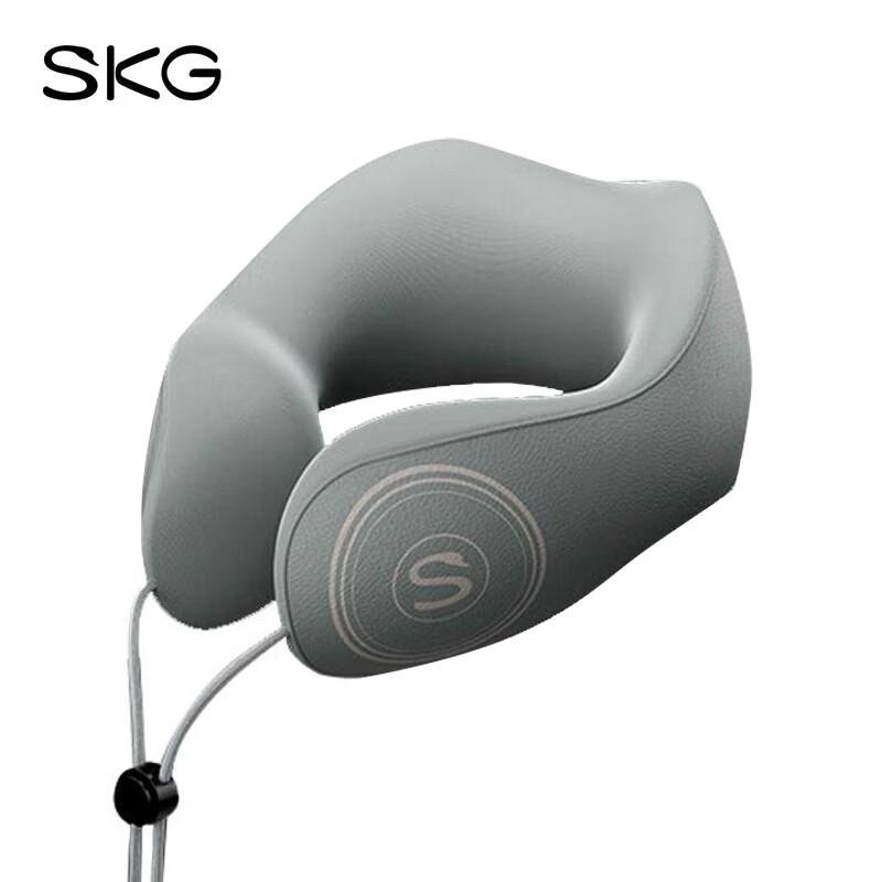 SKG N1 Deluxe Портативная подушка-массажер для шеи с подогревом, штепсель CN (адаптер в комплекте)
